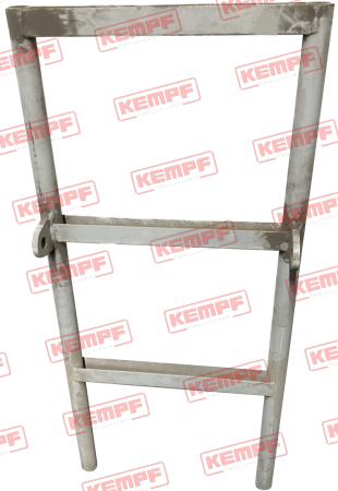 28852 Kempf Leiter EB für Laufsteg, 4 Sprossen, verzinkt